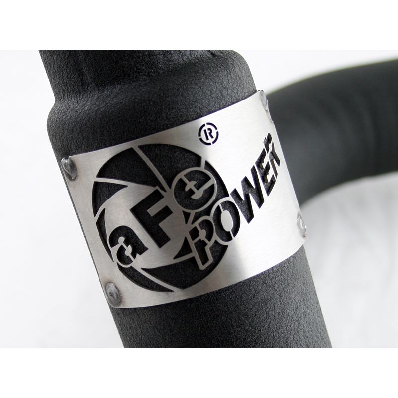 aFe BladeRunner 3 IN Aluminum Cold Charge Pipe Black (46-20047)