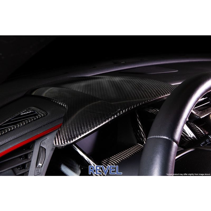 Revel Gt Dry Carbon Center Dash Cover 2016-2018 Honda Civic 1 Pc (1TR4GT0AH05)