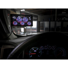 Load image into Gallery viewer, aFe SCORCHER BLUE Bluetooth Power Module and AGD Advanced Gauge Display Monitor Combo (77-84010-AGD)