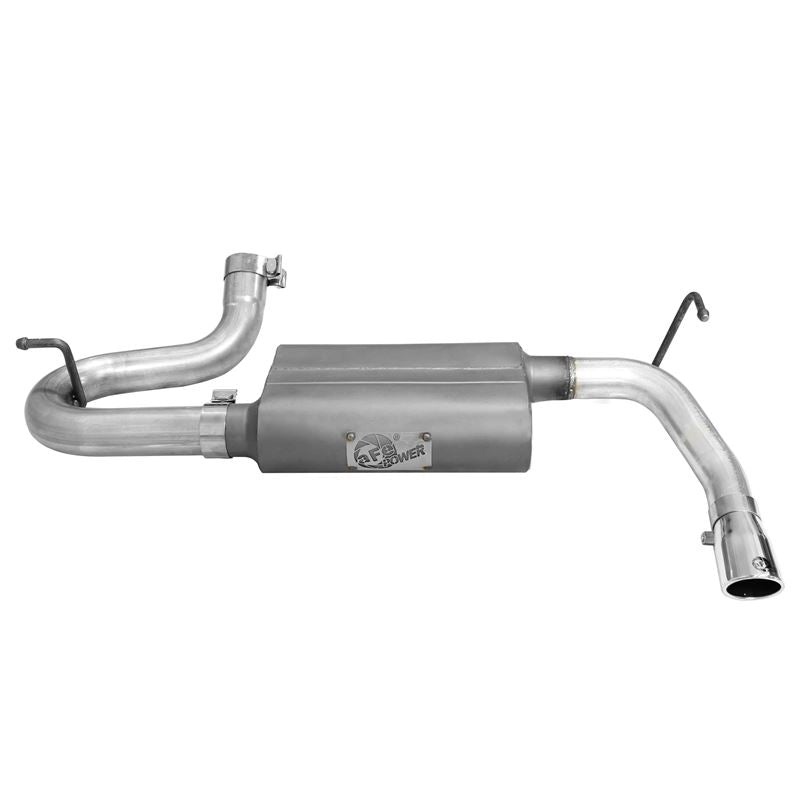 aFe Scorpion 2-1/2 IN Aluminized Steel Axle-Back Exhaust System w/ Polished Tip (49-08047-P)