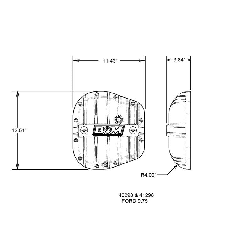 B&M Racing Differential Cover (40298)