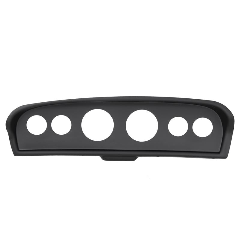 AutoMeter 61-66 Ford F100 Direct Fit (2 3-3/8in. and 4 2-1/16in.) Gauge Pod - Black Finish (2144)