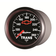 Load image into Gallery viewer, AutoMeter Full Sweep Electric 52mm 100-260 Deg. F Transmission Temprature Gauge (3657-00406)