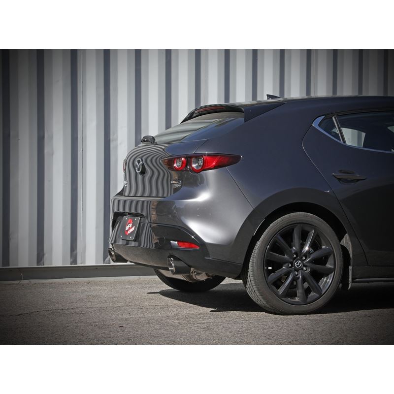 Takeda Axle-Back Exhaust System for 2019-2022 Mazda 3(49-37023-C)