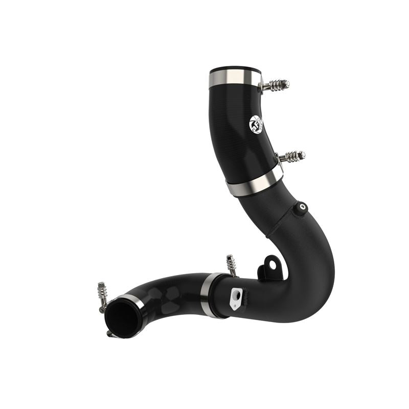 aFe BladeRunner 3 IN Aluminum Cold Charge Pipe Black (46-20609-B)