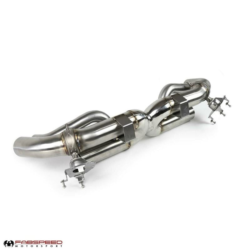 Fabspeed 992 Twin Turbo/Twin TurboS Cat-Back Valvetronic Maxflo Exhaust System(21+)(FS.POR.992T.VLV)