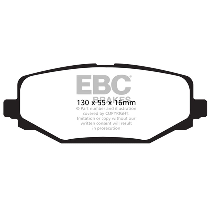 EBC Yellowstuff Street And Track Brake Pads (DP41889R)