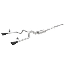 Load image into Gallery viewer, aFe Vulcan Series 304 Stainless Steel Cat-Back Exhaust System w/ Black Tip (49-34110-B)