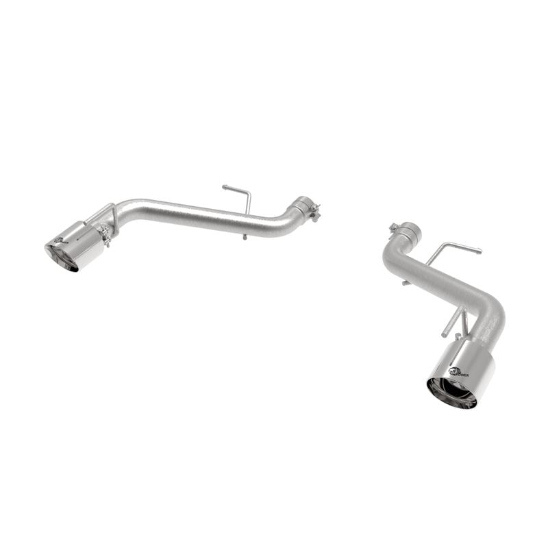 aFe Power 2-1/2 IN 409 Stainless Steel Axle-Back Exhaust System for 2016-2022 Chevrolet Camaro(49-44118-P)