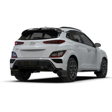 Load image into Gallery viewer, Rally Armor Black Mud Flap/White Logo for Hyundai Kona N 22-23 (MF93-UR-BLK-WH)