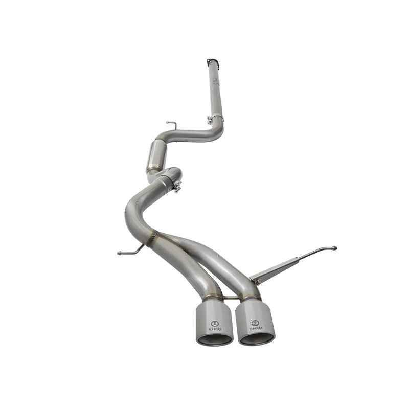 Takeda 3 IN 304 Stainless Steel Cat-Back Exhaust System w/Polished Tip (49-33083-P)