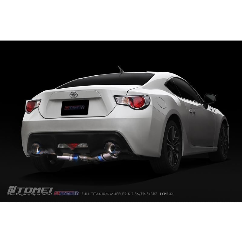 TOMEI FULL TITANIUM MUFFLER KIT EXPREM Ti GR86/BRZ TYPE-D (TB6090-SB05B)