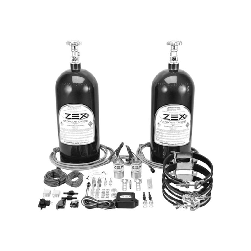 ZEX Race Diesel Nitrous System with Black Bottle for 1986-1987 Ford F-350 (82044B)