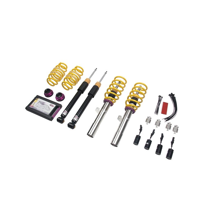 KW Suspension Coilover Kit V2 Bundle for Volkswagen Golf VII R GTI incl. EDC Bundle (1528000R)