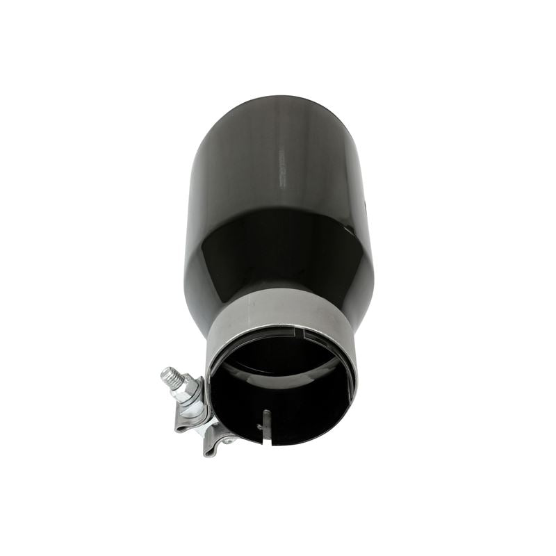 aFe MACH Force-Xp 304 Stainless Steel Clamp-on Exhaust Tip Black (49T30454-B093)