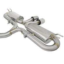 Load image into Gallery viewer, Takeda 3 IN 304 Stainless Steel Cat-Back Exhaust w/ Center Polished Tips (49-36618-P)