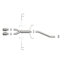 Load image into Gallery viewer, Takeda 2-1/2 IN 304 Stainless Steel Axle-Back Exhaust System w/ Polished Tips (49-36626-P)