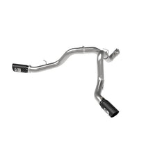 Load image into Gallery viewer, aFe Large Bore-HD 4 IN 409 Stainless Steel DPF-Back Exhaust System w/Black Tip(td)L5P(49-44126-B)