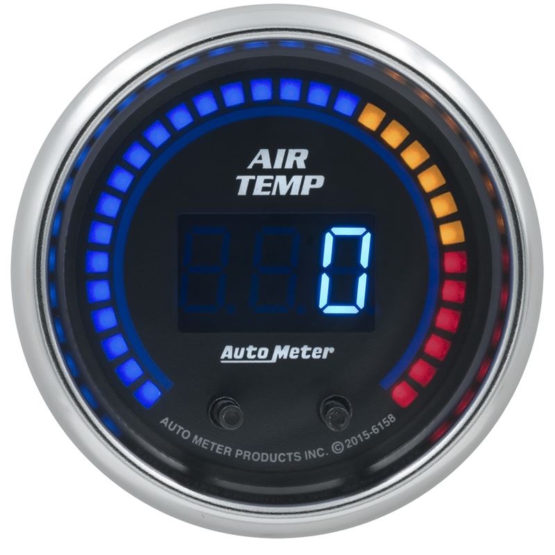 AutoMeter Cobalt 2-1/6in 0-300 Degree F Digital Air Temp Gauge (6158)