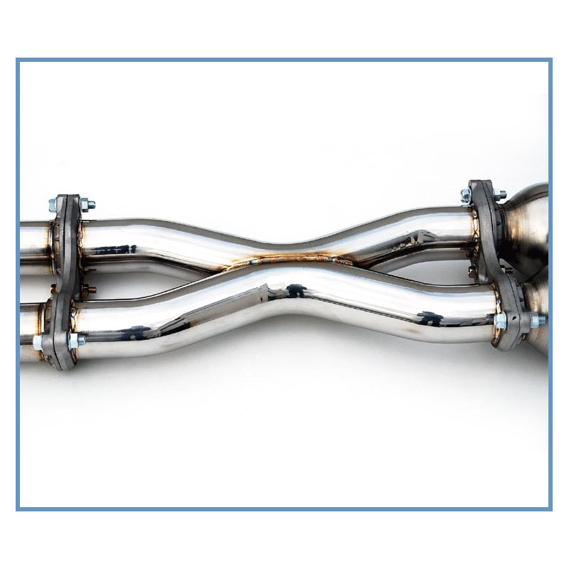 Invidia 02-08 Nissan 350z Gemini Rolled Stainless Steel Tip Cat-back Exhaust (HS02N3ZGIS)