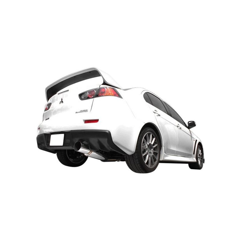 GReddy Revolution RS 304 SS Cat-Back Exhaust System with Single Rear Exit (10138103)