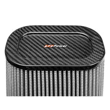 Load image into Gallery viewer, aFe Track Series Intake Replacement Air Filter w/ Pro DRY S Media - Carbon Fiber top (21-90110-CF)