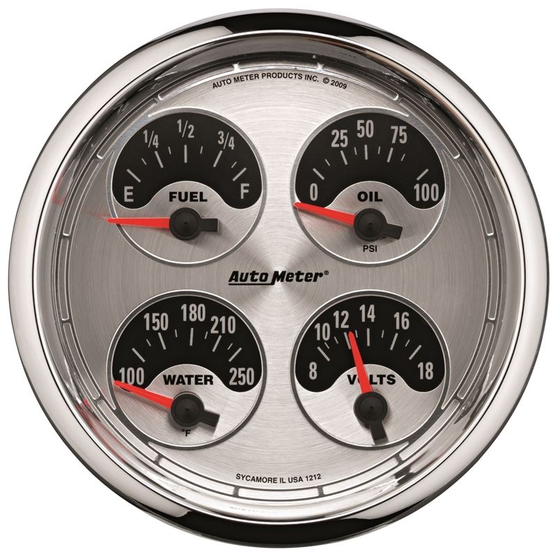 AutoMeter American Muscle 5in Quad LED Gauge (1212)