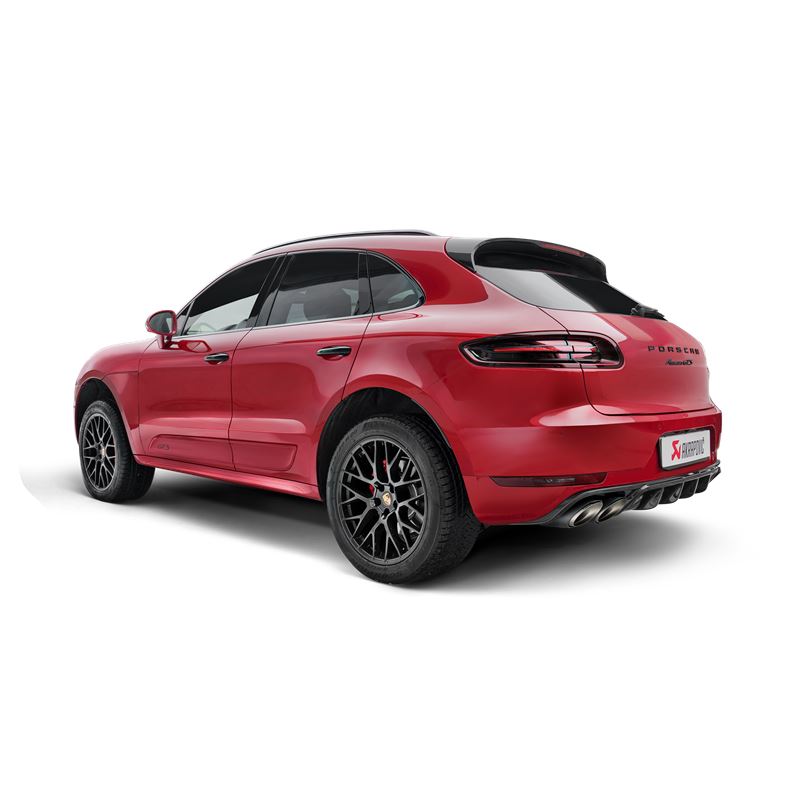 Akrapovic 2014 Porsche Macan Turbo (95B) Evolution Line Cat Back (Titanium) w/ Titanium Tips (S-PO/TI/7H)