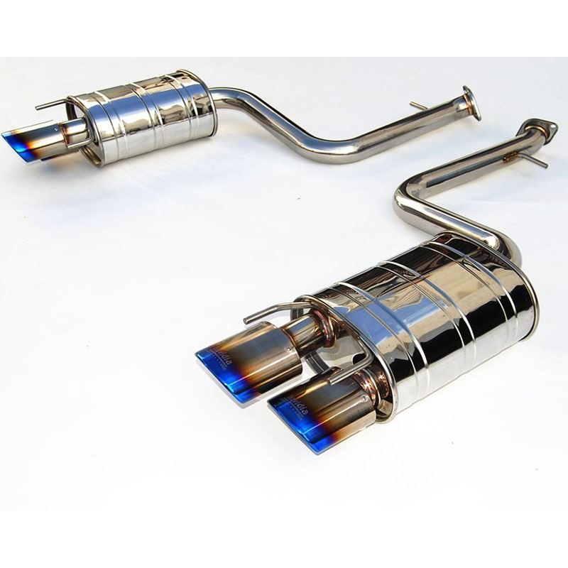 Invidia 15+ Lexus RC350/200T Titanium Quad Rolled Tip Axel-Back Exhaust (HS14LRCDR4OT)