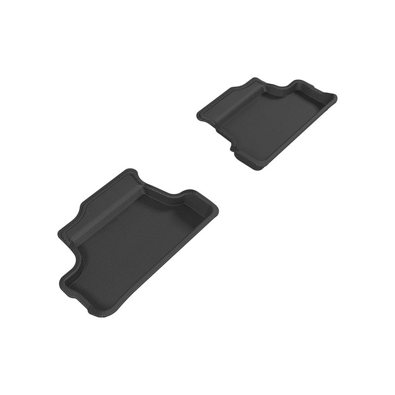 3D Maxpider 2016-2019 Mini Convertible Kagu 2nd Row Floormats - Black (L1MN01721509)