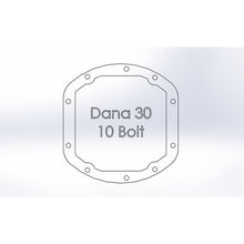 Load image into Gallery viewer, aFe Street Series Dana 30 Front Differential Cover Raw w/ Machined Fins (46-71130A)