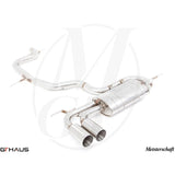 GTHAUS GT Racing Exhaust Stainless for 2003-2012 Audi A3(AU0211201)