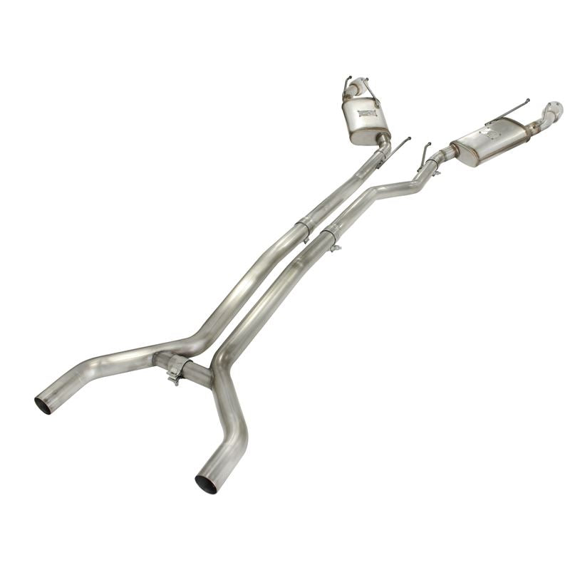 aFe MACH Force-Xp 2-1/2in 409 Stainless Steel Cat-Back Exhaust System w/Polished Tip (49-44042-P)