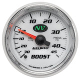 AutoMeter 52mm Mechanical 30 In Hg-Vac/45 PSI Vacuum / Boost Gauge (7308)