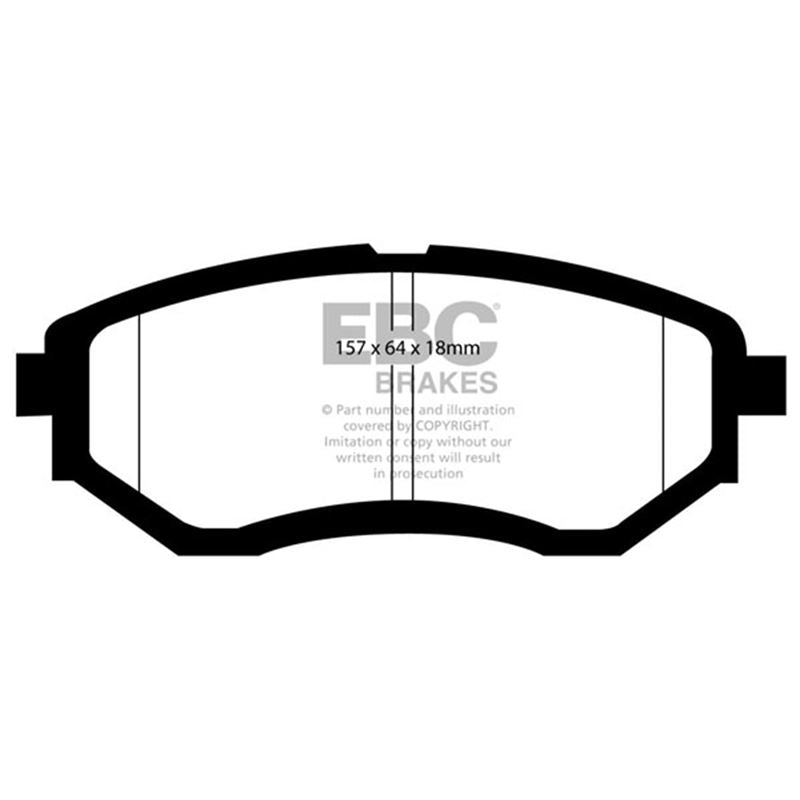 EBC Greenstuff 2000 Series Sport Brake Pads (DP21583)