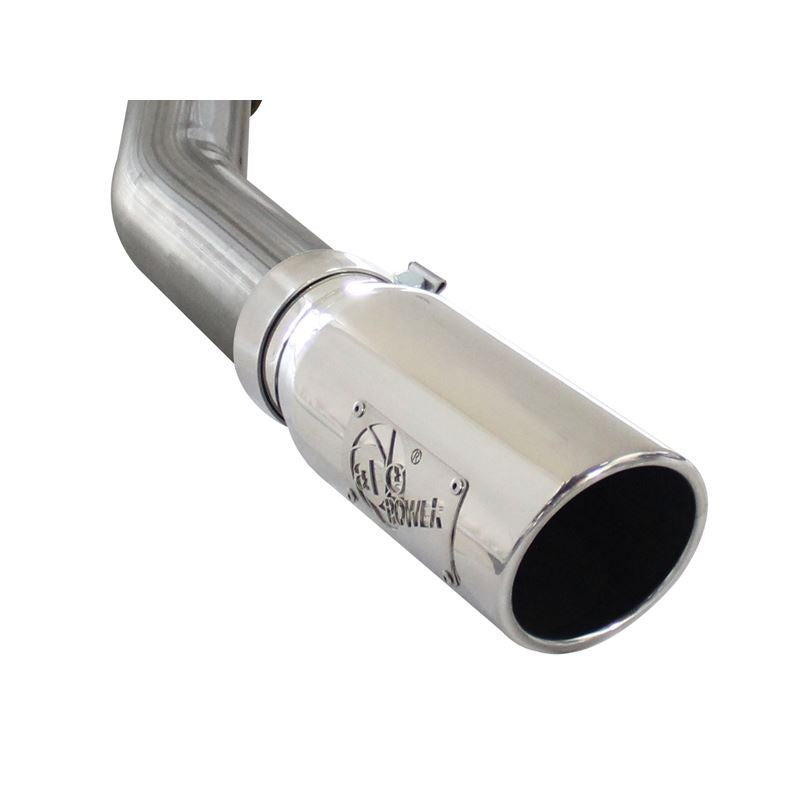 aFe MACH Force-Xp 3 IN to 3-1/2 IN 409 Stainless Steel Cat-Back Exhaust w/Polish Tip (49-43038-P)