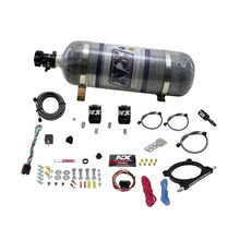 Load image into Gallery viewer, Nitrous Express 11-15 Ford Mustang GT 5.0L High Output Nitrous Plate Kit (50-250HP) w/12lb Bottle (20951-12)