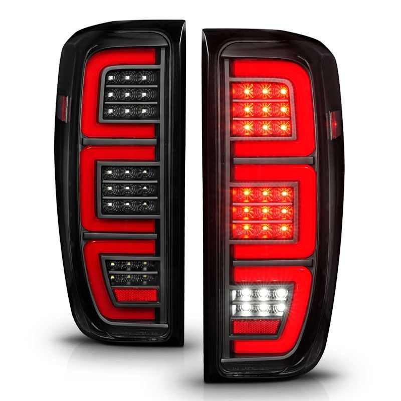 ANZO USA Black Replacement Full LED Bar Tail Light for 19-23 GMC Sierra 1500/2500HD/3500HD (311459)