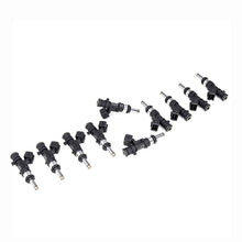 Load image into Gallery viewer, Deatschwerks Set of 10 1100cc Injectors for BMW E60/E63/E64 S85 2005-10 (17MX-00-1100-10)