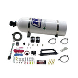 Nitrous Express 07-14 Ford Mustang GT500 Nitrous Plate Kit (50-250HP) w/15lb Bottle (20949-15)