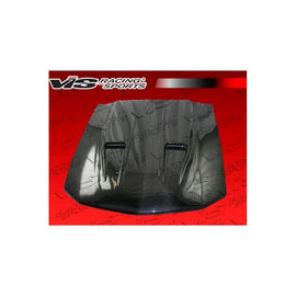 VIS Racing Mach 1 Style Black Carbon Fiber Hood (05FDMUS2DMK1-010C)