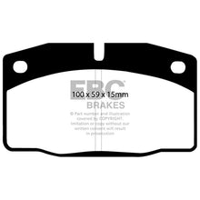 Load image into Gallery viewer, EBC Greenstuff 2000 Series Sport Brake Pads (DP2325)