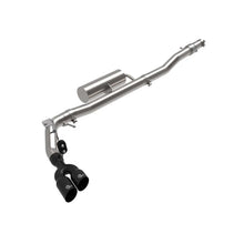 Load image into Gallery viewer, afe Rebel Series 3 IN 304 Stainless Steel Cat-Back Exhaust System w/ Black Tips (t) (49-33119-B)