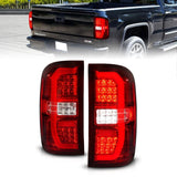 ANZO USA Tail Light Assembly for GMC Sierra 1500/2500/3500 (311466)