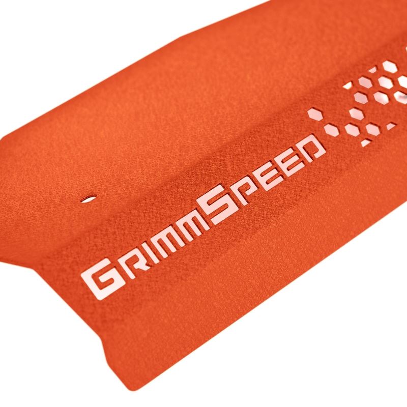 GrimmSpeed Pulley Cover - Red (113086RED)