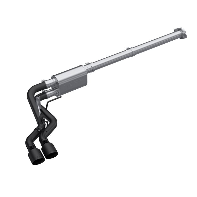 MBRP Exhaust 3in. Cat-Back 2.5in Pre-Axle BLK (S5217BLK)