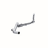 MBRP Exhaust 4in. Turbo Back Single Side (4WD only) AL (S6150P)