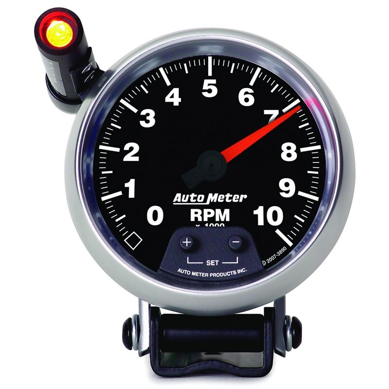 AutoMeter GS Quick Lite 3 3/4in 10k RPM Pedestal Tachometer (3890)