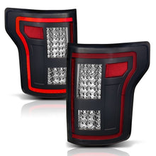 Load image into Gallery viewer, ANZO USA LED Taillights w/Black Sequential Lens, Pair (311293)