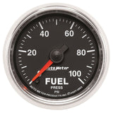 AutoMeter GS 0-100 PSI Full Sweep Electronic Fuel Pressure Gauge (3863)